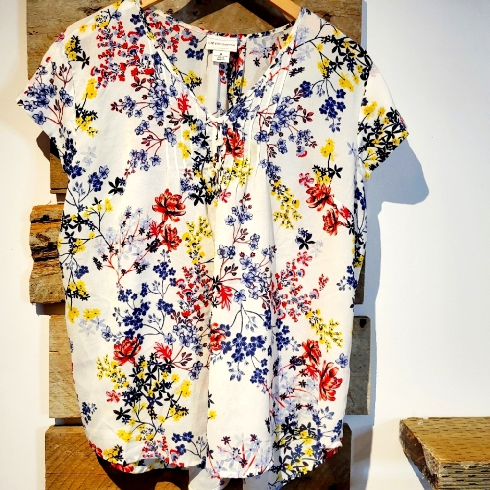 Liz Clairborn Floral Women's Top